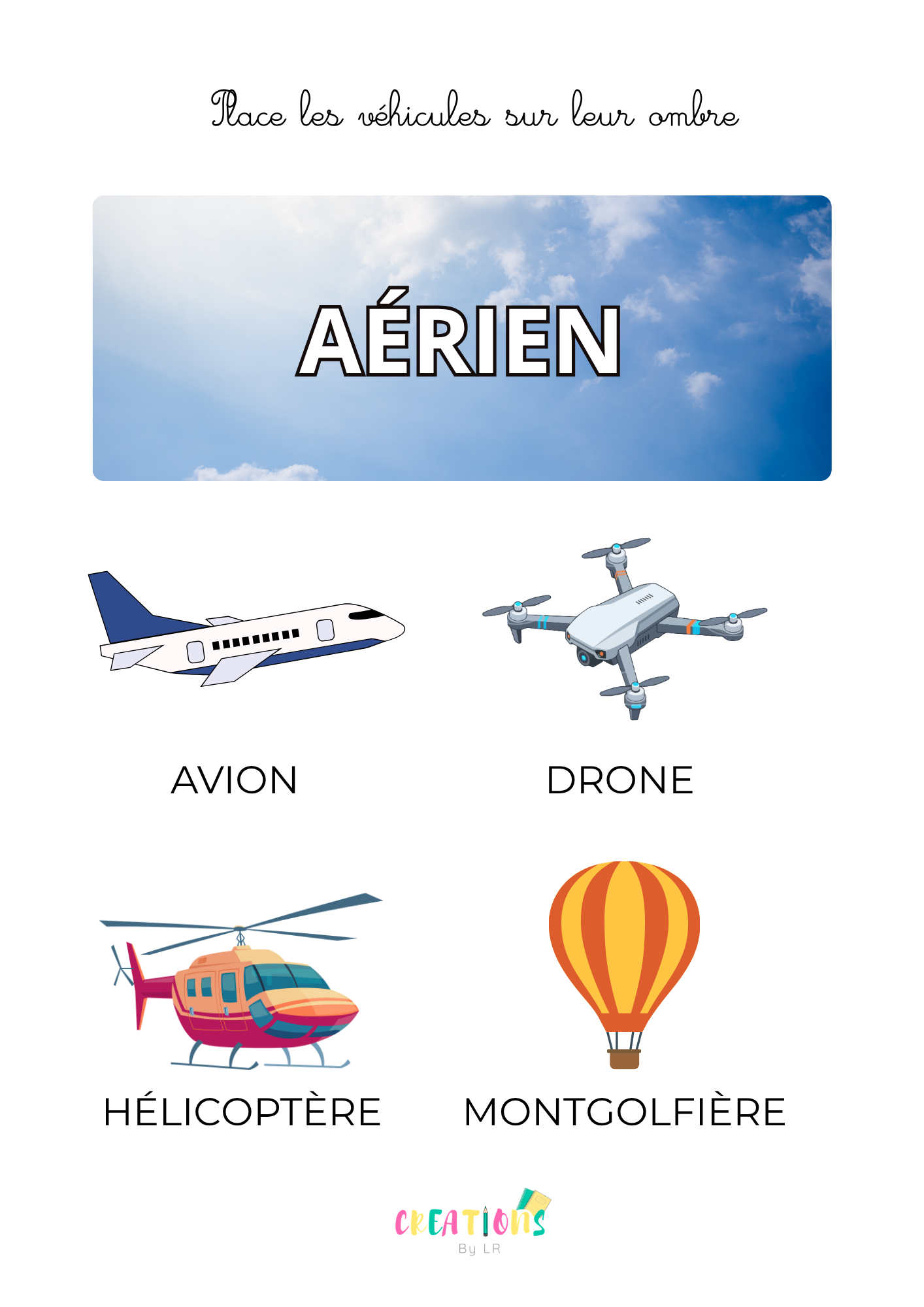 Véhicules aériens ✈️
