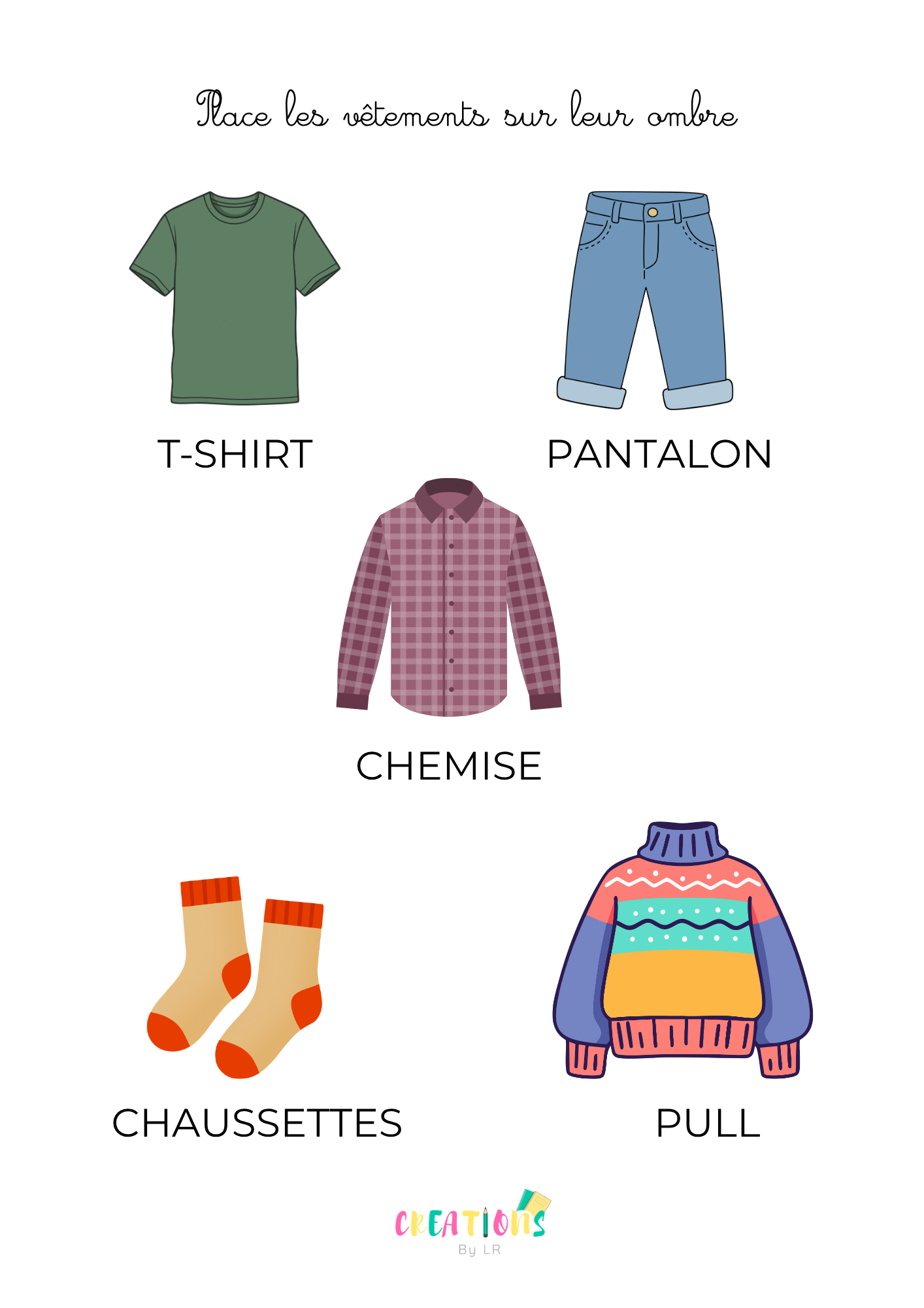 Vêtements du quotidien 👕
