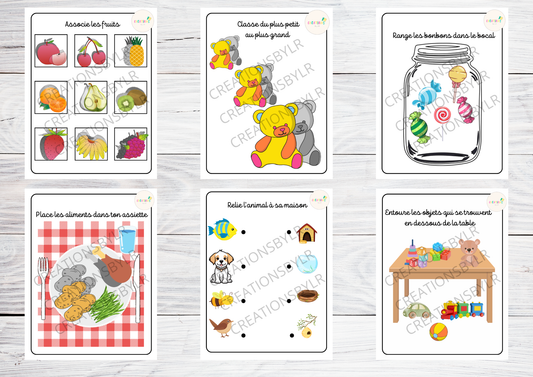 Mon livret d’activités : PRÉPARATION À LA MATERNELLE