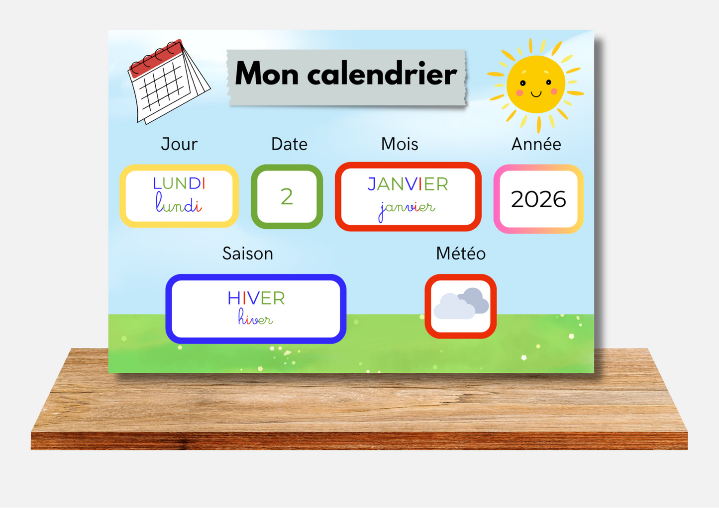 Mon calendrier