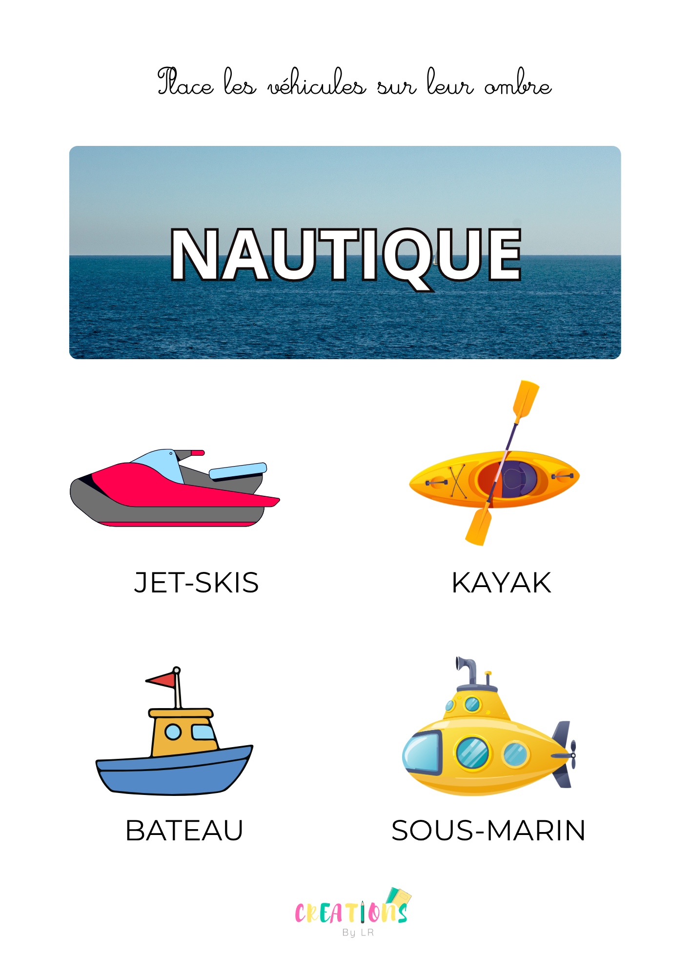 Véhicules nautiques ⛵