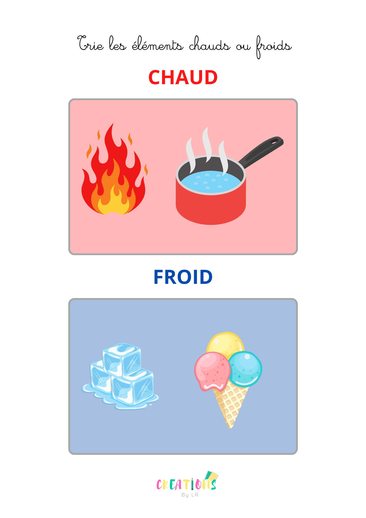 Chaud ou froid ? 🔥❄️