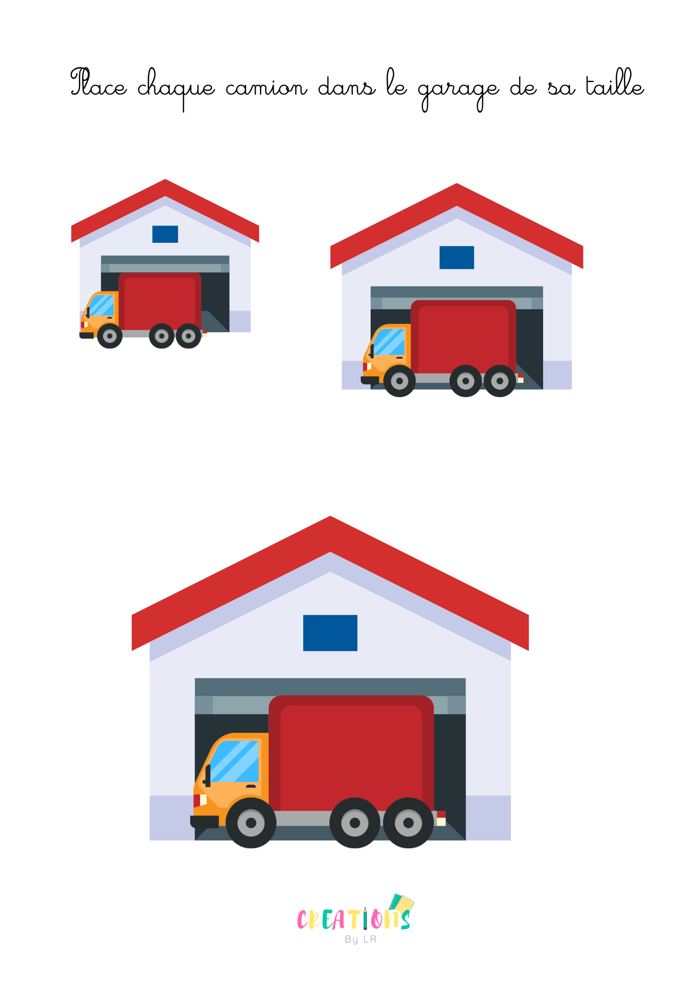 Camions et tailles 🚛