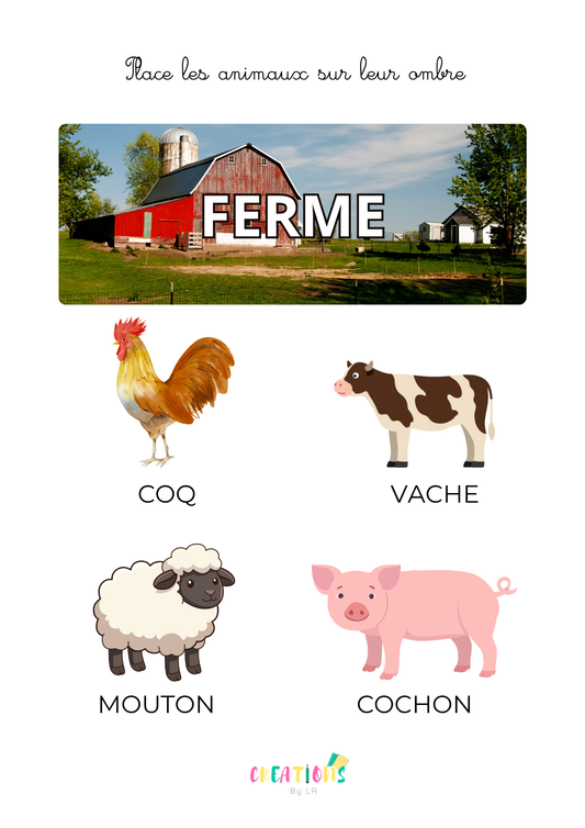 Animaux de la ferme 🐓