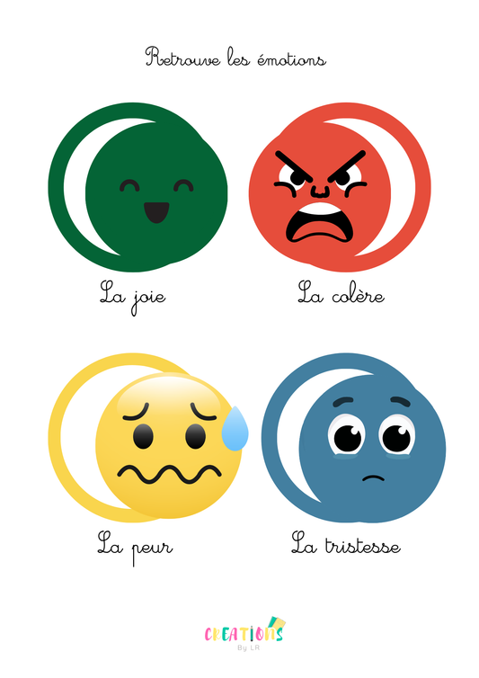 Les émotions  😊😡