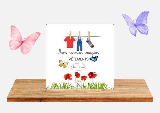 Mon premier imagier : VÊTEMENTS