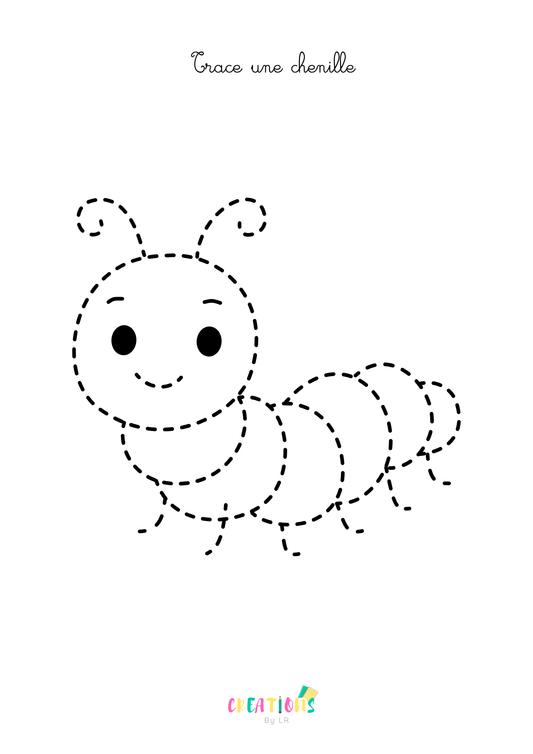 Tracer une chenille ✏️