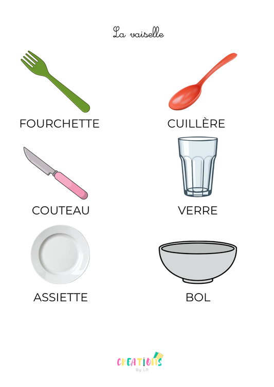 La vaisselle 🍽️
