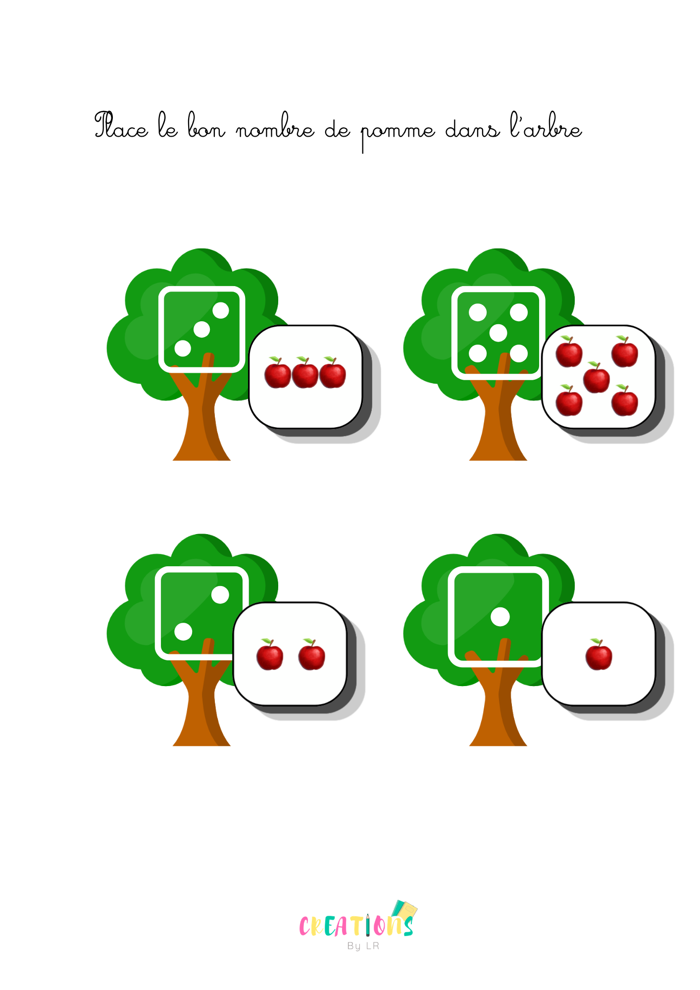 Pommes dans l'arbre 🍎