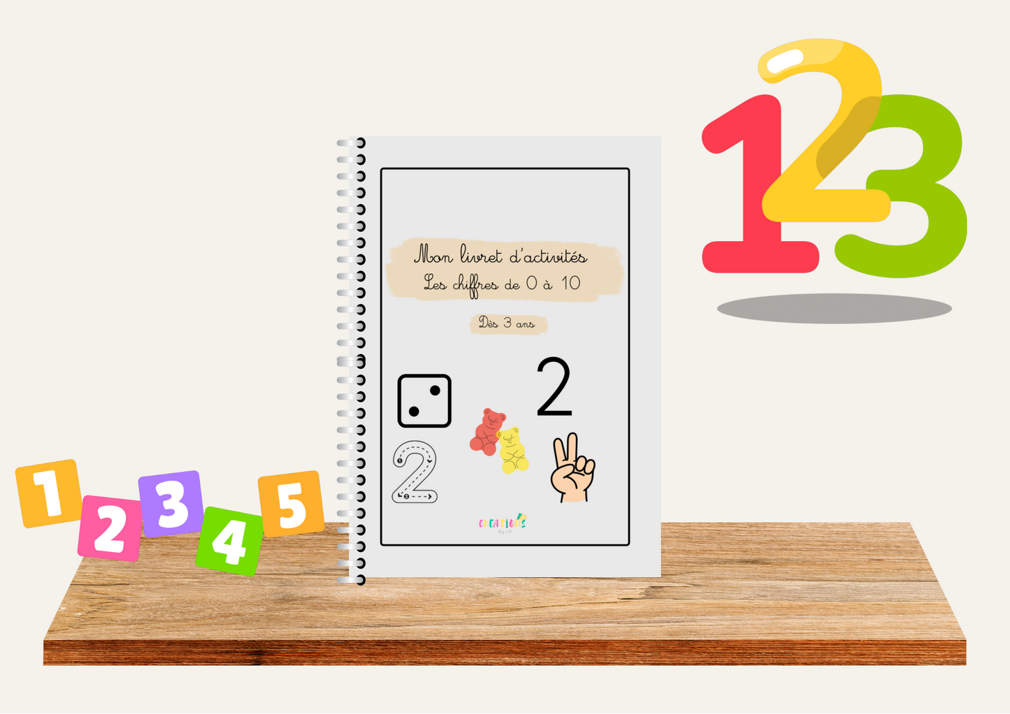 Mon livret d’activités : LES CHIFFRES DE 0 À 10
