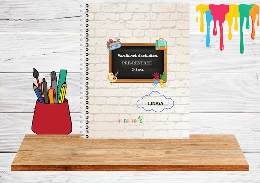 Mon livret d’activités : PRÉPARATION À LA MATERNELLE