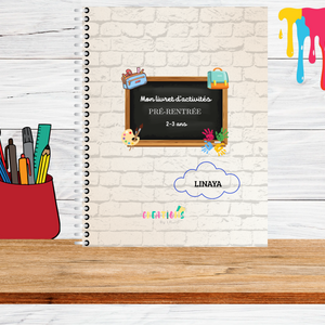 Mon livret d’activités : PRÉPARATION À LA MATERNELLE