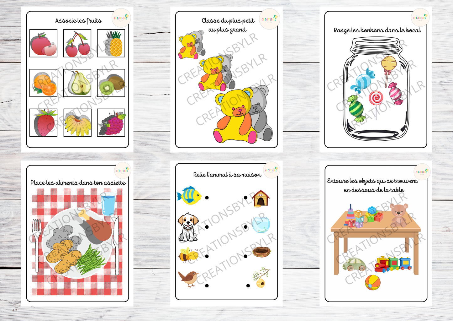Mon livret d’activités : PRÉPARATION À LA MATERNELLE