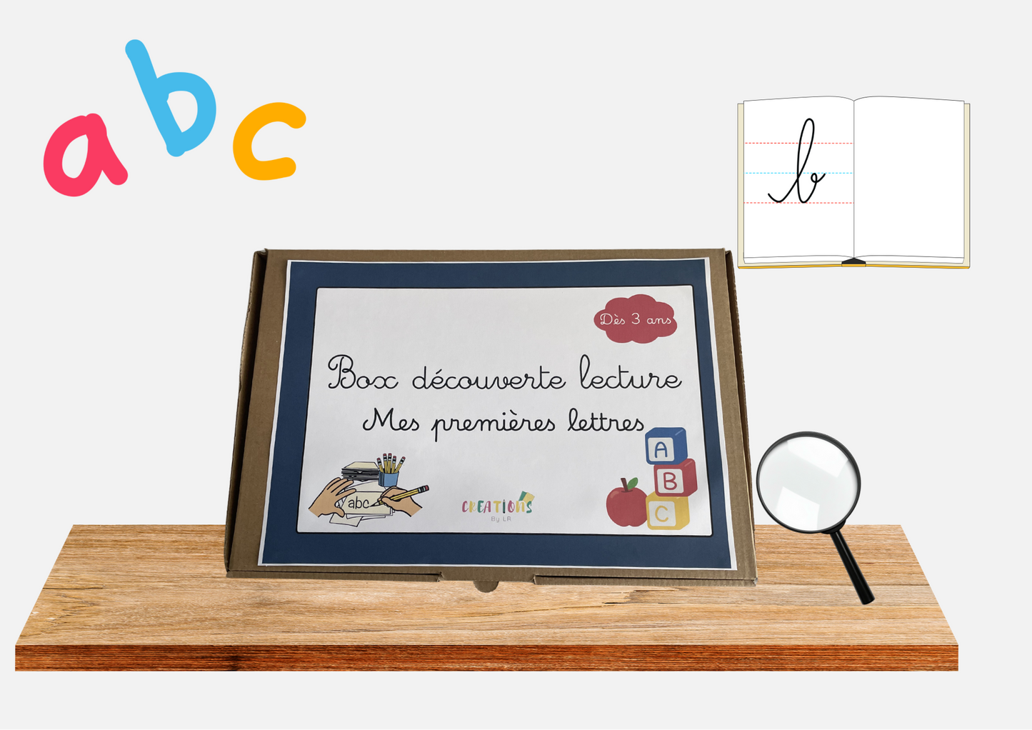 Box découverte lecture : Mes premières lettres