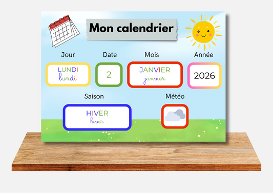 Mon calendrier